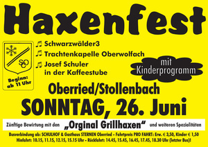 Haxenfest 2022 Plakat Haxenfest 2022 Plakat